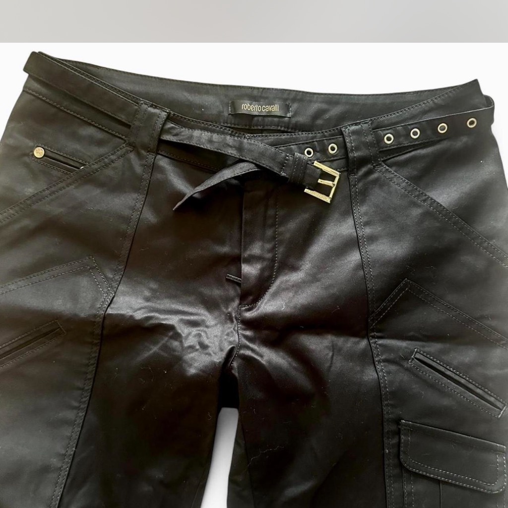 Roberto Cavalli Black Pants
